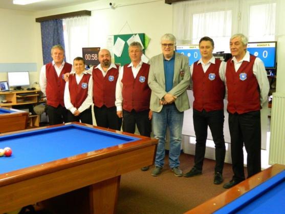 Billiard club Broumov pořádal finále Mistrovství České republiky v trojbandu na malém stole