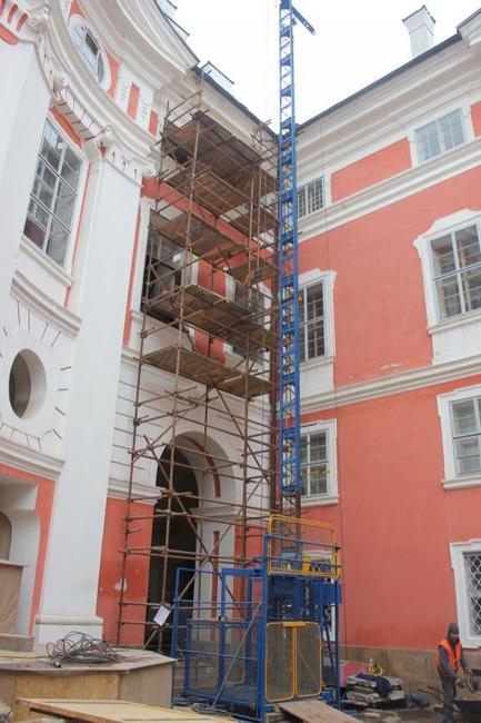 Klášter v Broumově má za sebou čtyři měsíce stavebních prací 