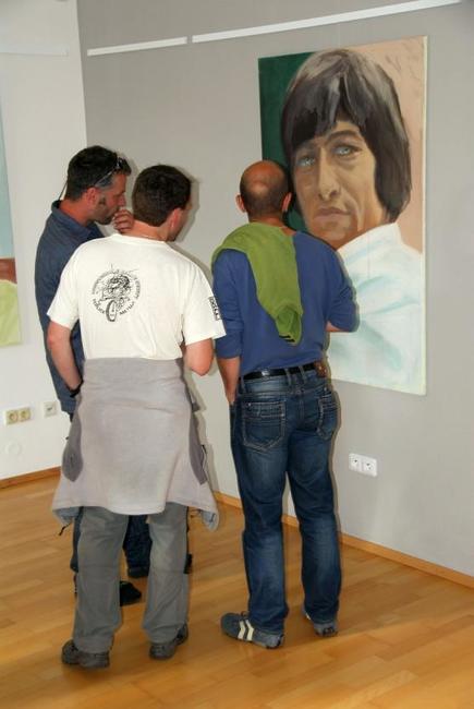 Na Terase Pellyho domů vystavuje Síň slávy Alžběta Čechová 