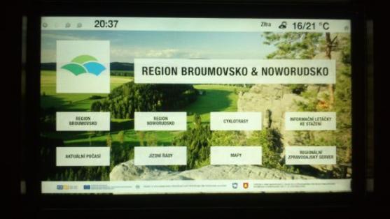 Broumovské infocentrum zdobí nový informační kiosek