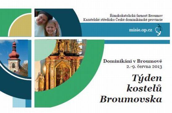 Nabídka akcí na Broumovsku pro víkend 31. května - 2. června