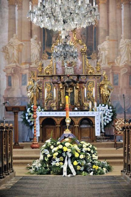 Na broumovském hřbitově byl pohřben Norbert Josef Zeman