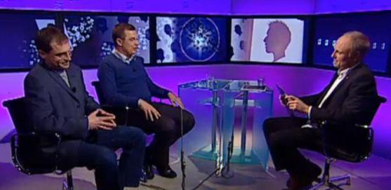 Martin Lanži a Jan Školník byli hosty televizního pořadu Před půlnocí