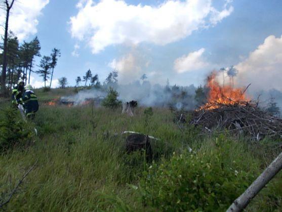 Na Ruprechtickém Špičáku opět hořelo