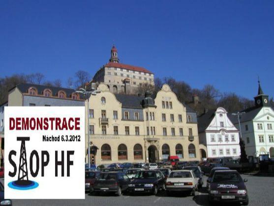 Královéhradecký hejtman svolal starosty na setkání, Koalice STOP HF veřejnost na demonstraci: 6. března v Náchodě