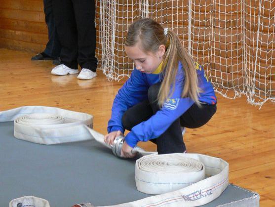 V Broumově soutěžili mladí hasiči z náchodského okresu