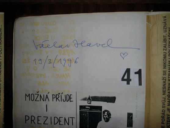 Broumov vzpomíná a loučí se s Václavem Havlem