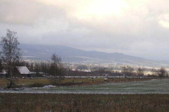 Letos poprvé sníh na Broumovsku