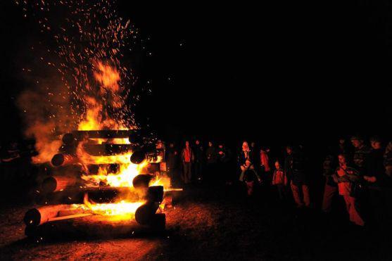 Táborníci si letos na Hvězdě v Broumovských stěnách moc zimy neužili
