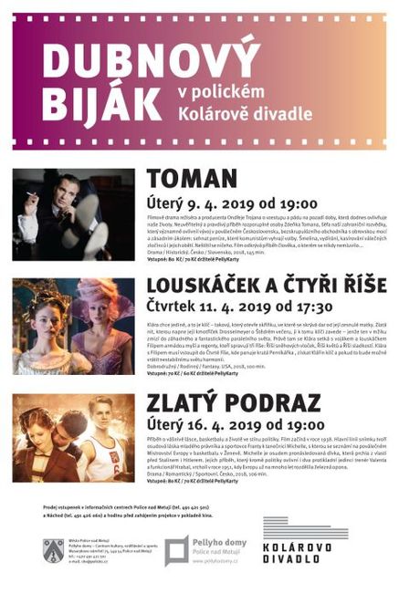 Nabídka akcí na Broumovsku pro víkend od 12. do 14. dubna