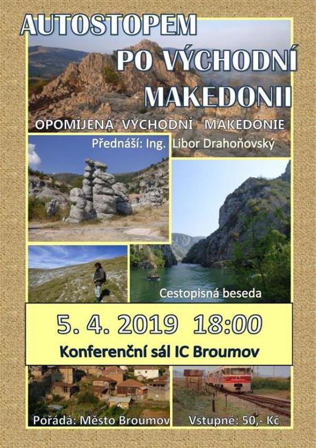 Nabídka akcí na Broumovsku pro víkend od 5. do 7. dubna