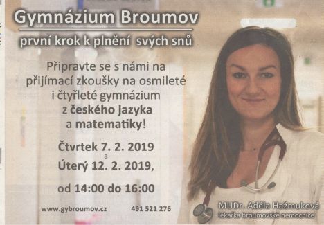 Nabídka akcí na Broumovsku pro víkend od 8. do 10. února