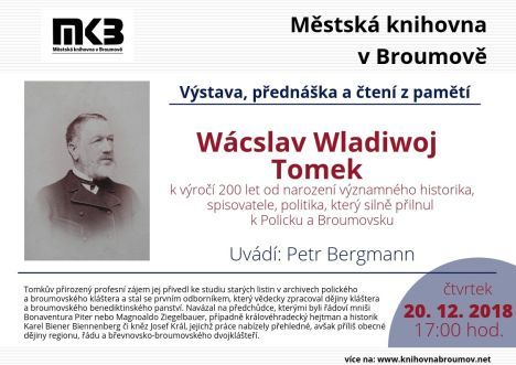 Nabídka akcí na Broumovsku pro nadcházející víkend a vánoční svátky