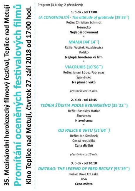 Nabídka akcí na Broumovsku pro víkend od 28. do 30. září