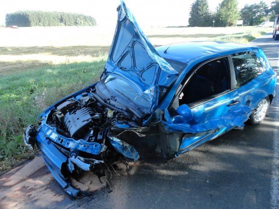 Podnapilý řidič způsobil dopravní nehodu