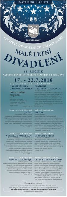 Nabídka akcí na Broumovsku pro víkend od 20. do 22. července