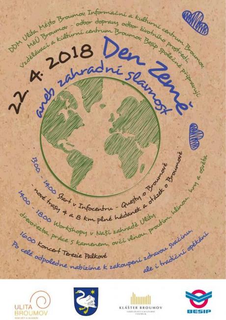 Při Zahradní slavnosti si v Broumově připomenou Den Země