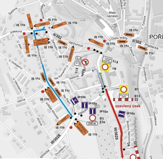 V úterý začne uzavírka silnice z Broumova do Martínkovic