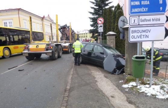 Na Broumovsku se bouralo