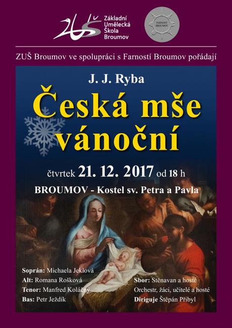 Nabídka akcí na Broumovsku pro předvánoční víkend a následující svátky