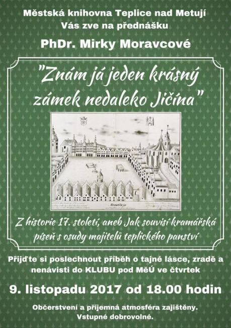 Nabídka akcí na Broumovsku pro víkend od 10. do 12. listopadu