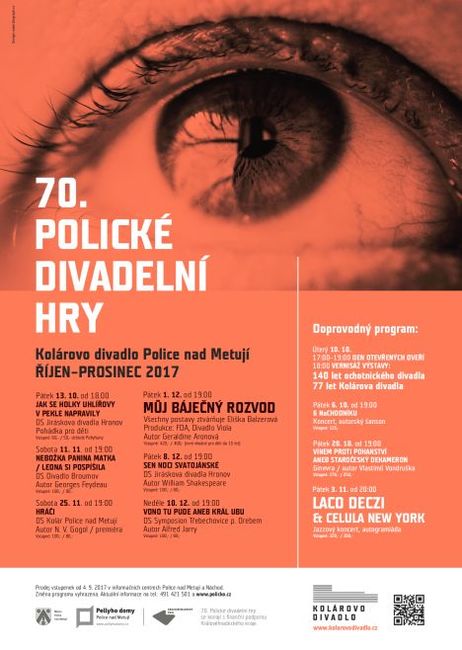 Nabídka akcí na Broumovsku pro víkend od 13. do 15. října