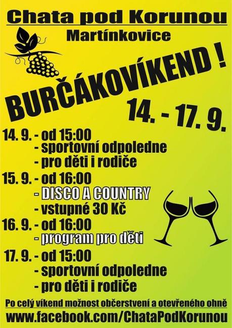 Nabídka akcí na Broumovsku pro víkend od 15. do 17. září