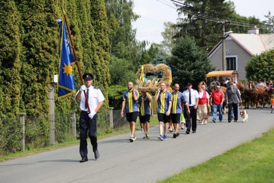 V Křinicích letos slavili již šesté dožínky