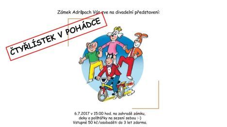 Nabídka akcí na Broumovsku pro víkend od 7. do 9. července