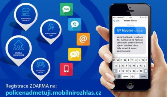 Město Police nad Metují zavádí Mobilní rozhlas
