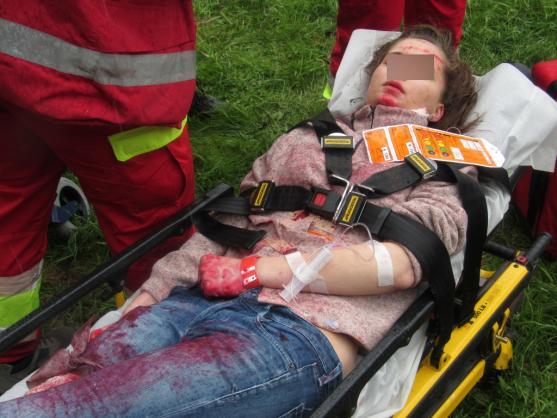 V petrovickém tunelu došlo k nárazu osobního vlaku do uvolněného kamene ze svahu. Bylo to cvičení!