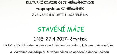 Nabídka akcí na Broumovsku pro prodloužený víkend od 28. dubna do 1. května