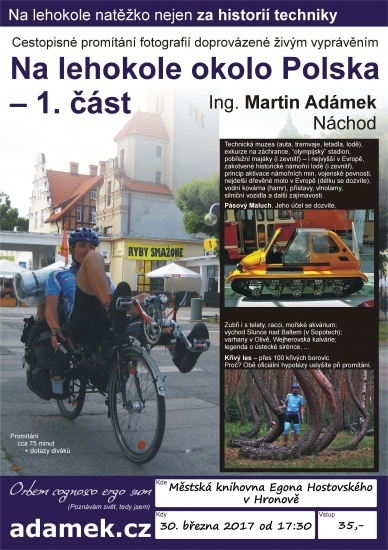 Nabídka akcí na Broumovsku pro víkend od 31. března do 2. dubna