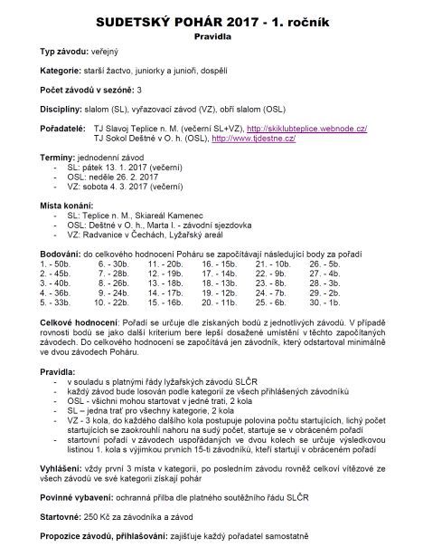 Nabídka akcí na Broumovsku pro víkend od 13. do 15. ledna