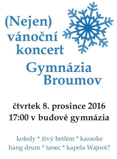 Nabídka akcí na Broumovsku pro víkend od 9. do 11. prosince