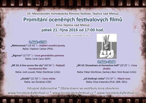 Nabídka akcí na Broumovsku pro víkend od 21. do 23. října