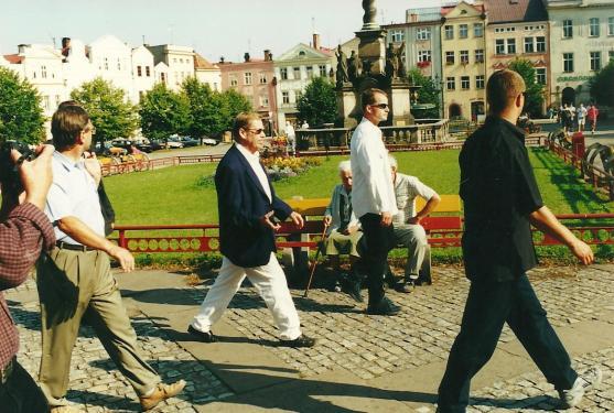 Studenti broumovského gymnázia iniciují vzpomínku na Václava Havla