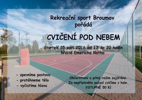 Nabídka akcí na Broumovsku pro víkend od 16. do 18. září