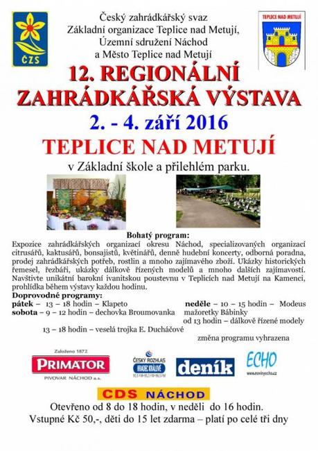 Nabídka akcí na Broumovsku pro víkend od 2. do 4. září