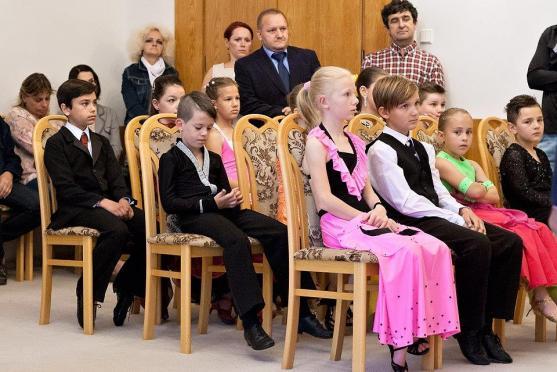 Starosta Jaroslav Bitnar přijal děti z Tanečního klubu Broumov