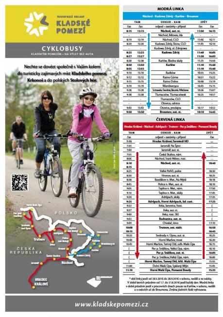 Cyklobusy vyjíždějí na konci května a přicházejí s novinkou