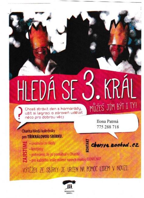 Od čtvrtka do soboty budou na Broumovsku navštěvovat domácnosti skupinky Tří králů