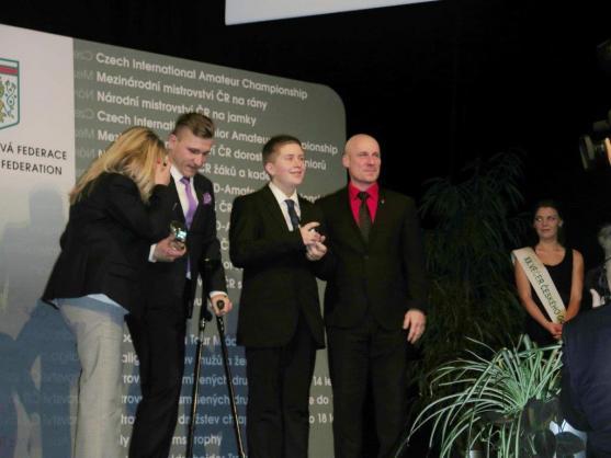 Během Večera českého golfu byl oceněn i člen broumovského Grosshofu