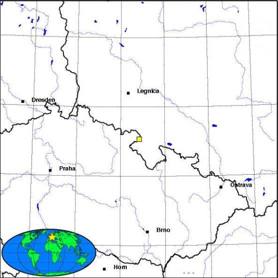 Úpická hvězdárna oznámila zemětřesení. Otřesy pravděpodobně zaznamenali i lidé na Broumovsku