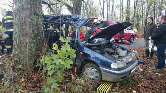 Těžká nehoda v Horním Adršpachu si vyžádala jeden lidský život