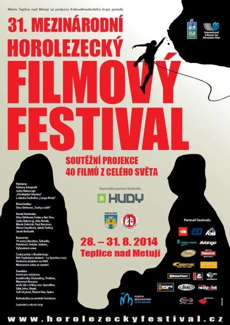 Ve čtvrtek začne v Teplicích nad Metují 31. Mezinárodní horolezecký filmový festival
