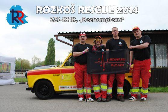 Broumovští záchranáři na Rozkoš Rescue pravidelně získávají medaile