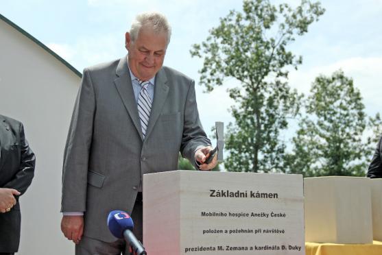 Do Broumova přijede prezident republiky Miloš Zeman