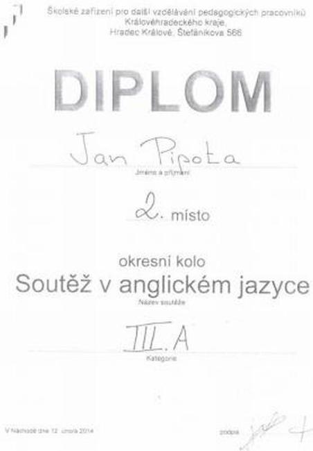 Studenti broumovského gymnázia vozí přední umístění z vědomostních soutěží