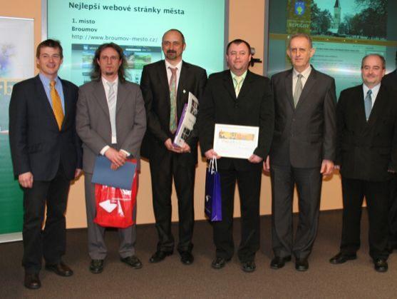 Webové stránky měst a obcí v kraji opět soutěží o Zlatý erb. Broumov loni vyhrál